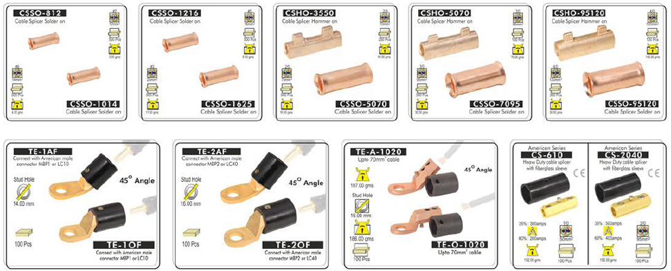 Cable Lugs Splicers