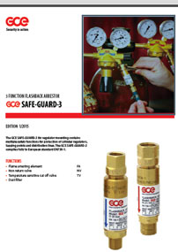 GCE Sage Guard Flashback Arrester SG-3