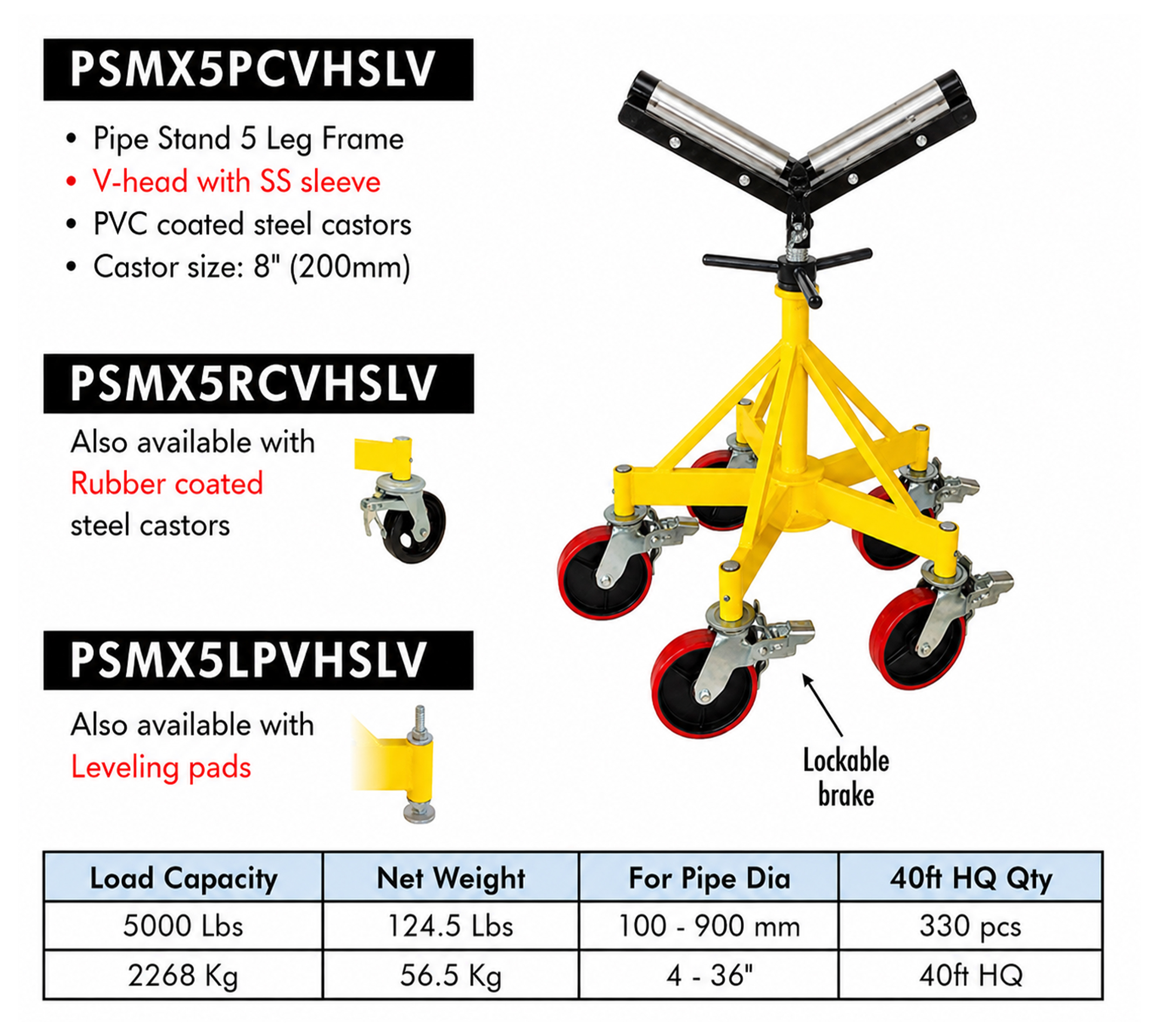 v-head-pipe-stand